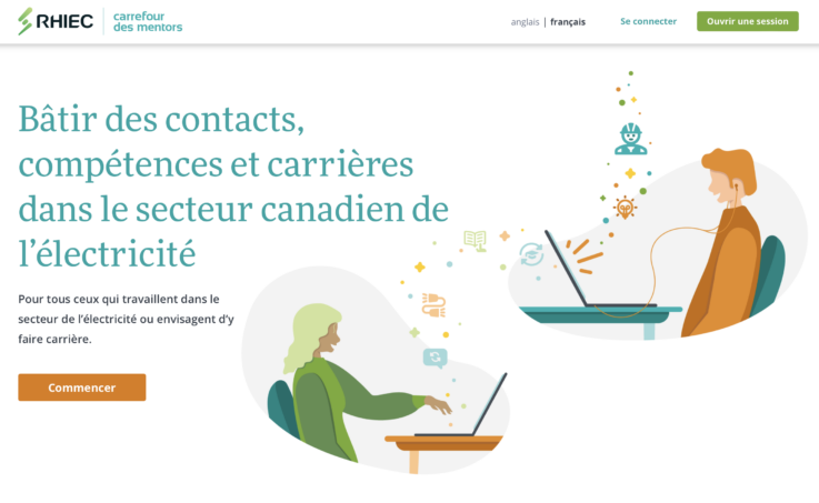 Site Web du Carrefour des mentors